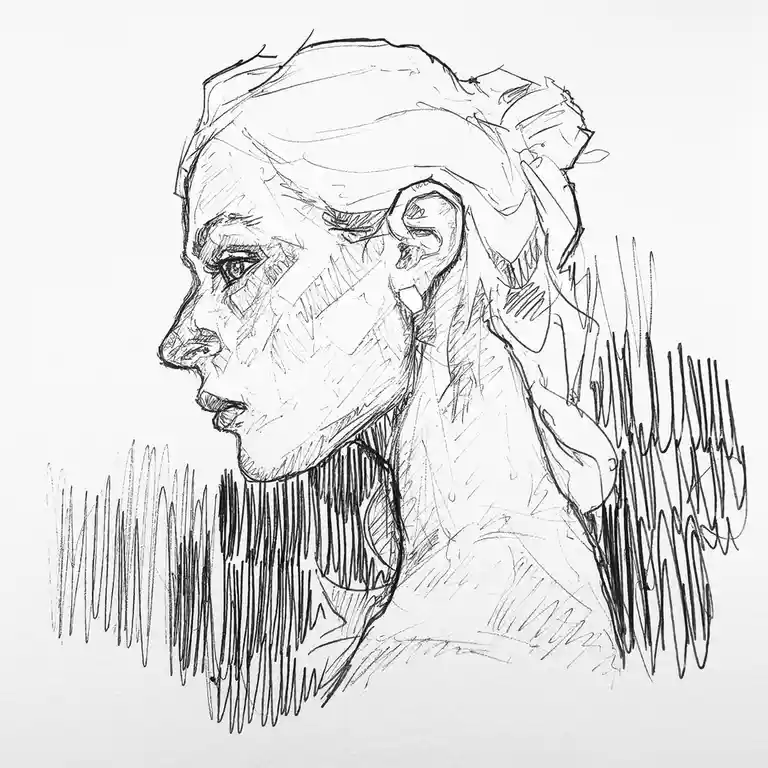 A Fresh Ballpoint Sketch to Inspire
