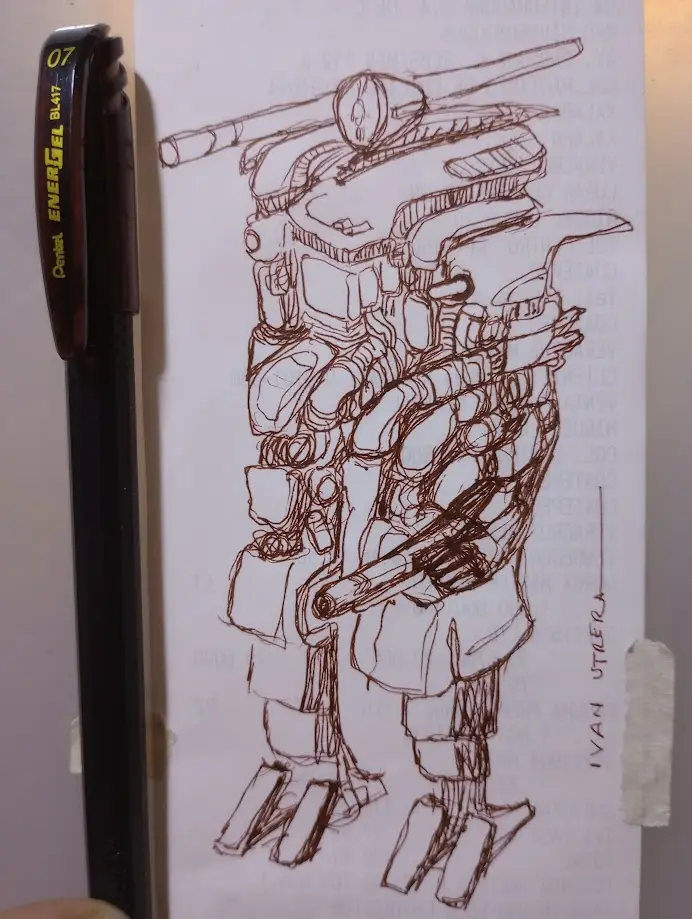 It's a robot!