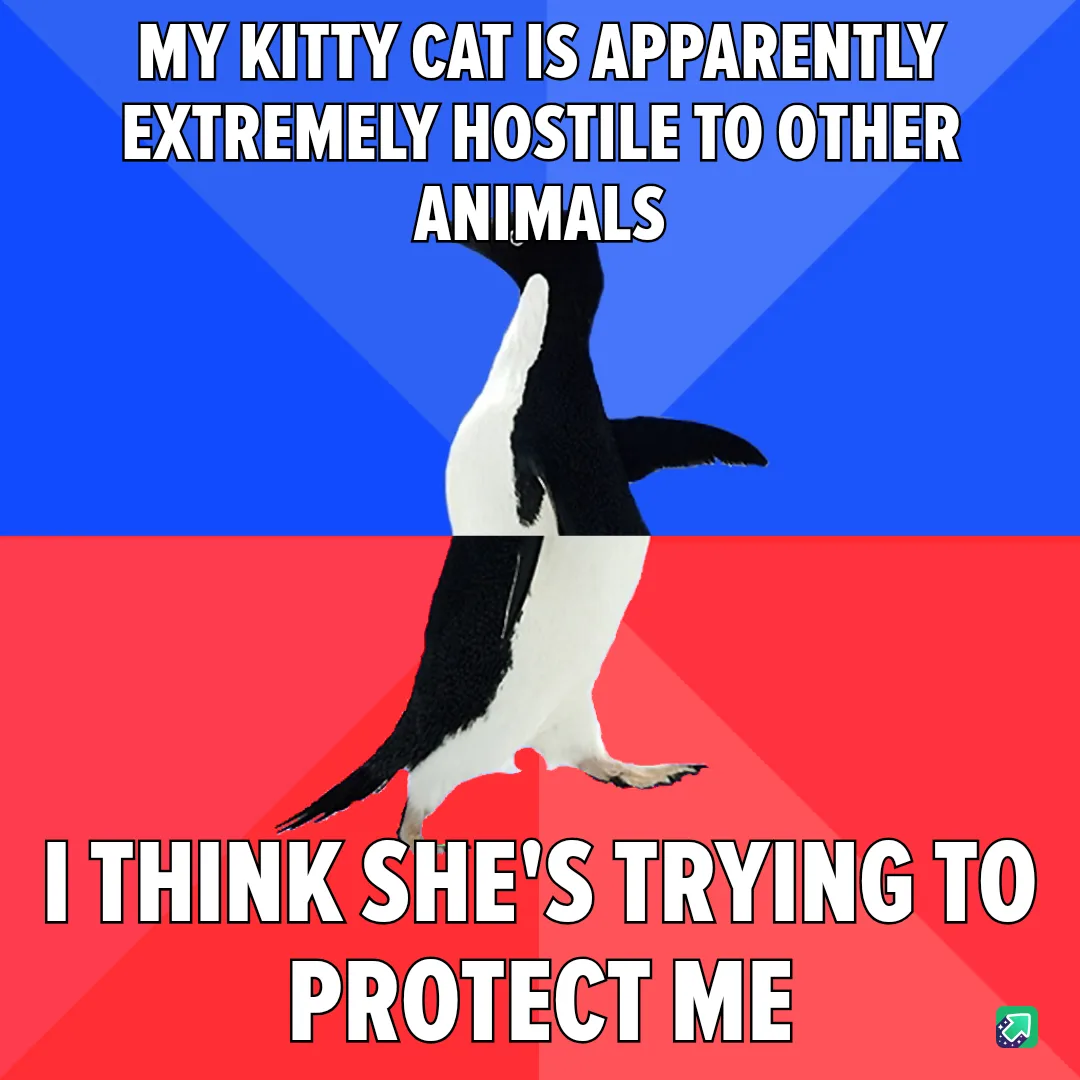 The Fearless Guardian Kitty