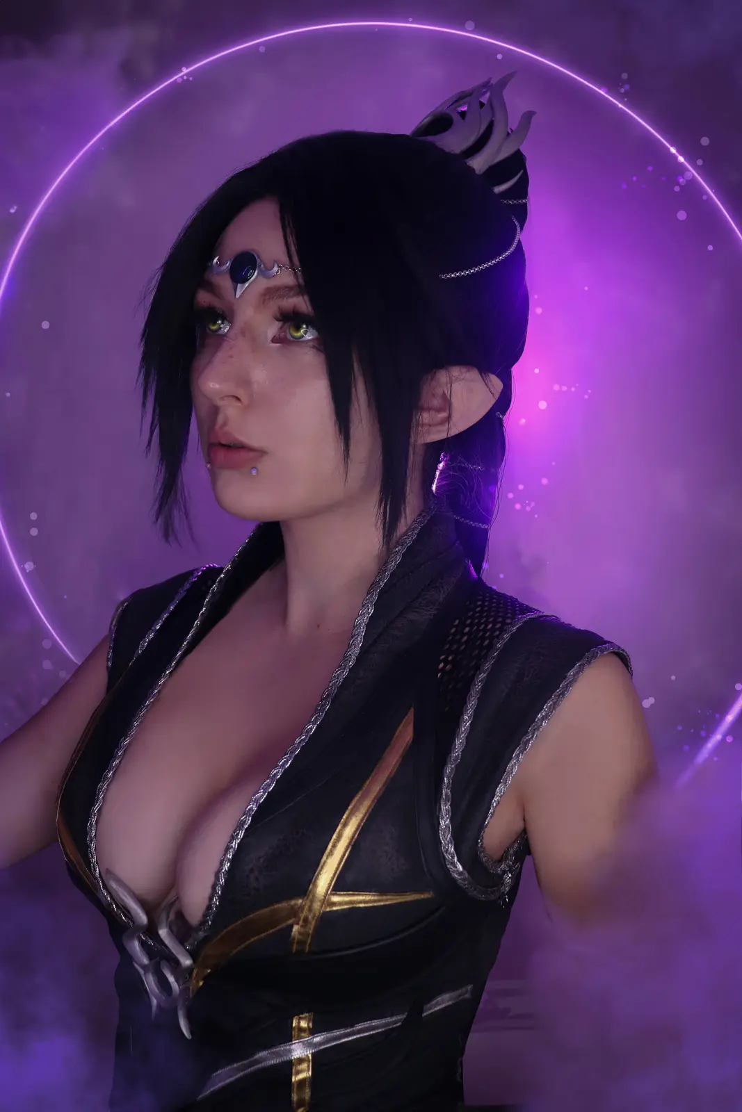 Check out my homemade Shadowheart cosplay!