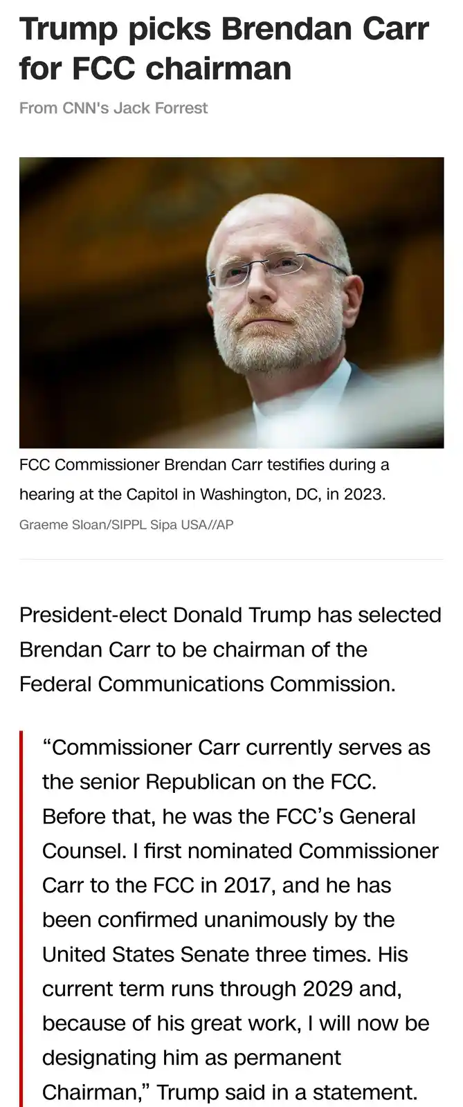 Another 2025 project jerk has been selected