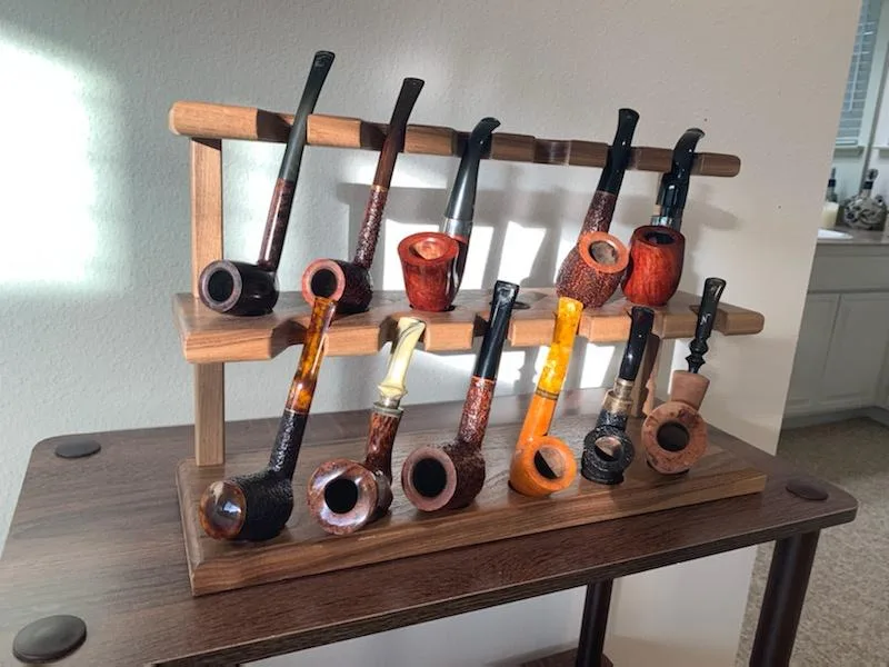 Innovative Pipe Rack Design for Your Father-in-Law