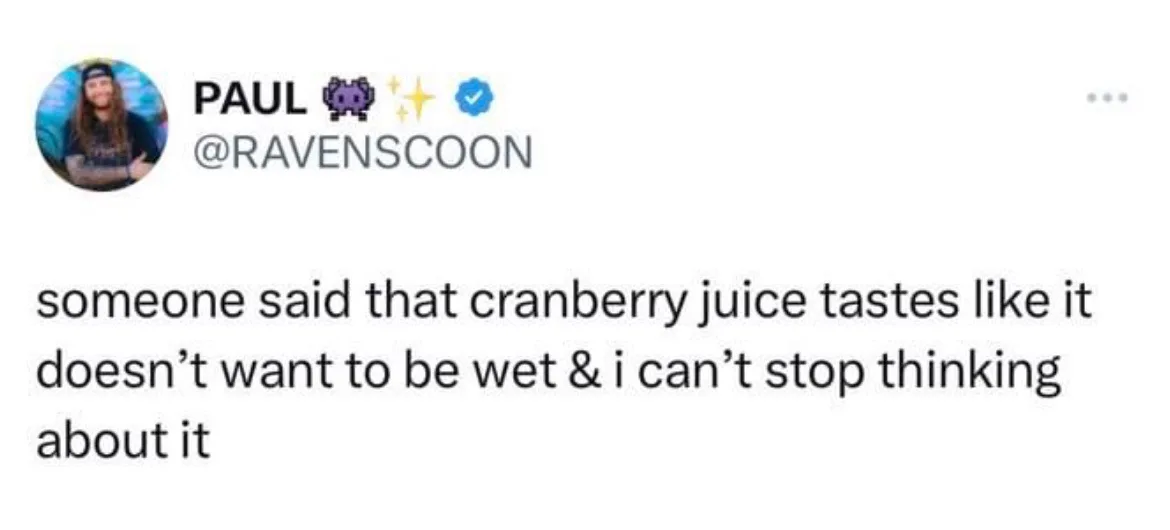 A screenshot of a tweet by user PAUL (@RAVENSCOON) with a profile picture of a man with long hair and a beanie. The tweet…