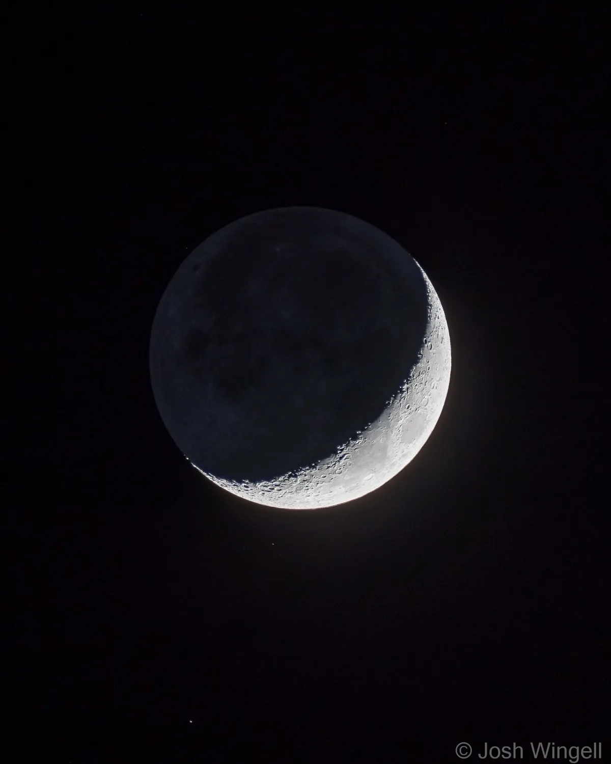 Earthshine Illuminates the Moon's Mysterious Dark Side
