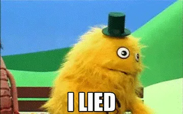 A six-panel meme featuring the yellow, furry, top-hatted puppet character from 'The Muppet Show' or similar show. The top…