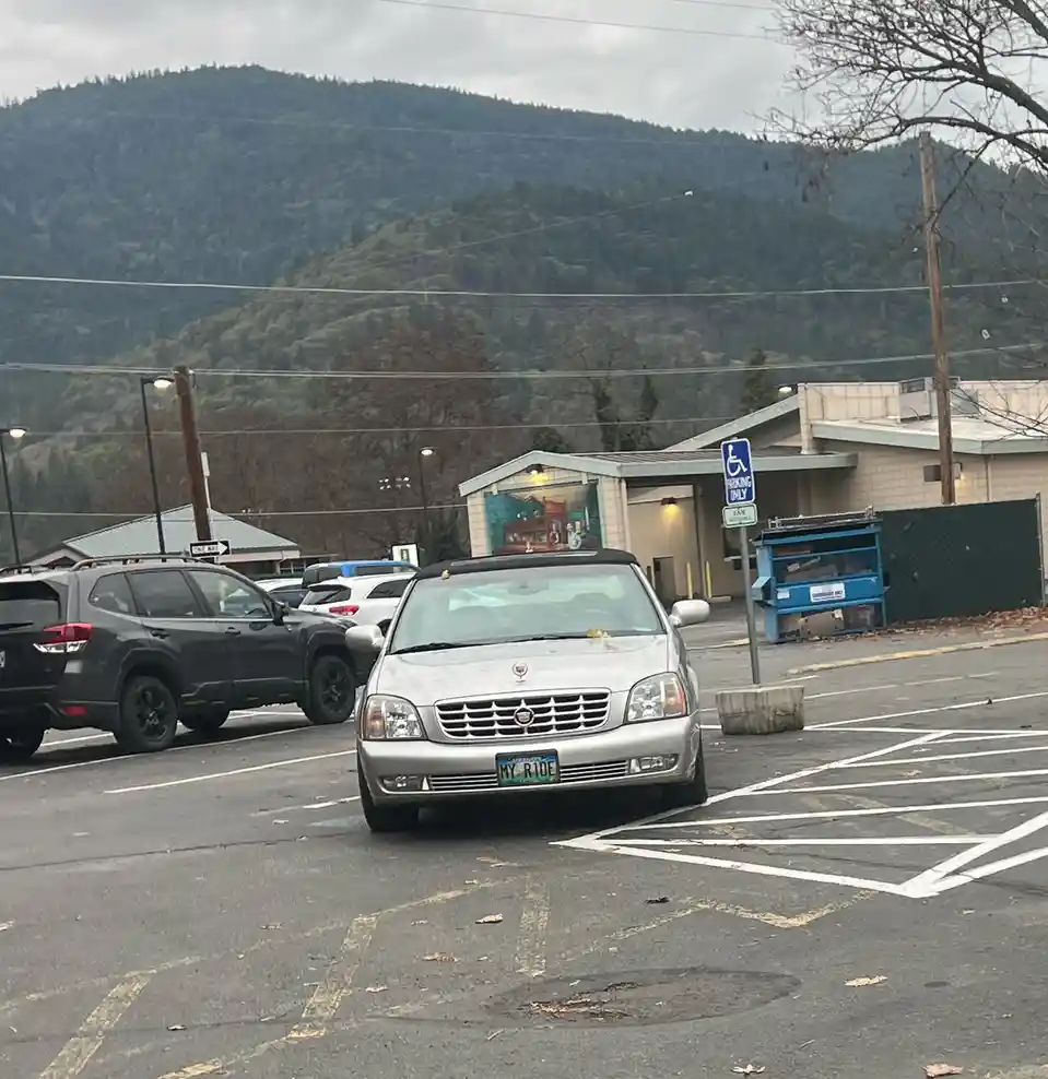 Check out this impressive parking job!