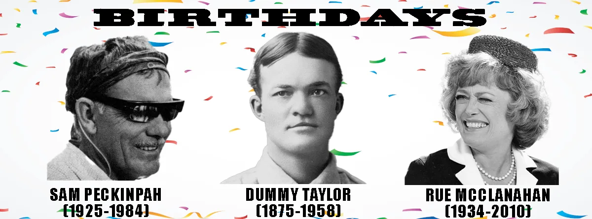 A celebratory image with colorful confetti background and bold 'BIRTHDAYS' text at the top. It features three…