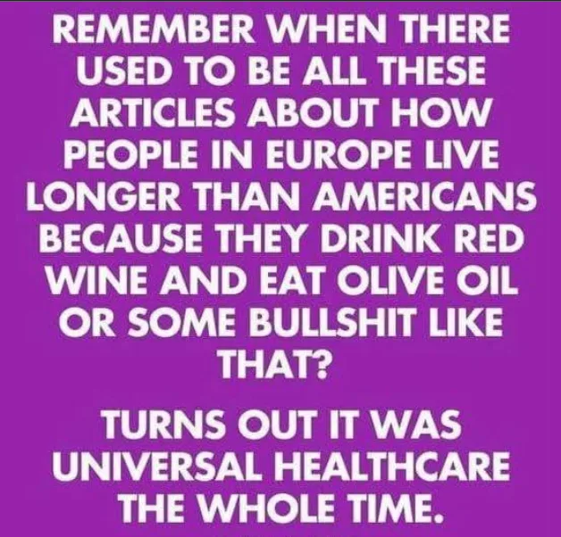 A solid purple background with large white text that reads: 'REMEMBER WHEN THERE USED TO BE ALL THESE ARTICLES ABOUT HOW…