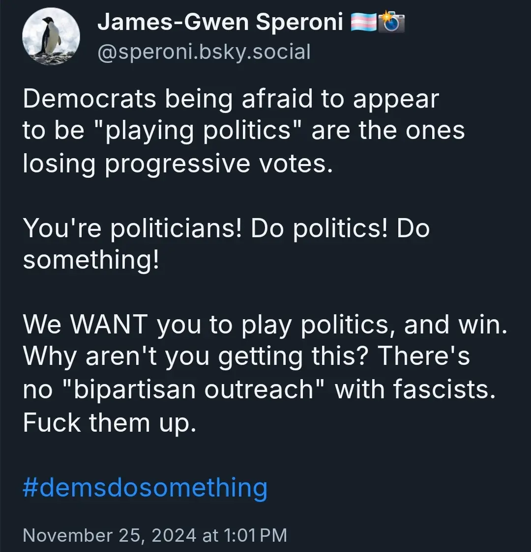 Hey Democrats, It's Time to Take Action!