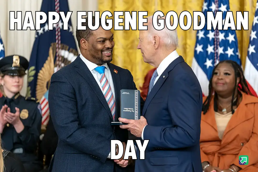 Introducing the aptly named hero: Eugene Goodman