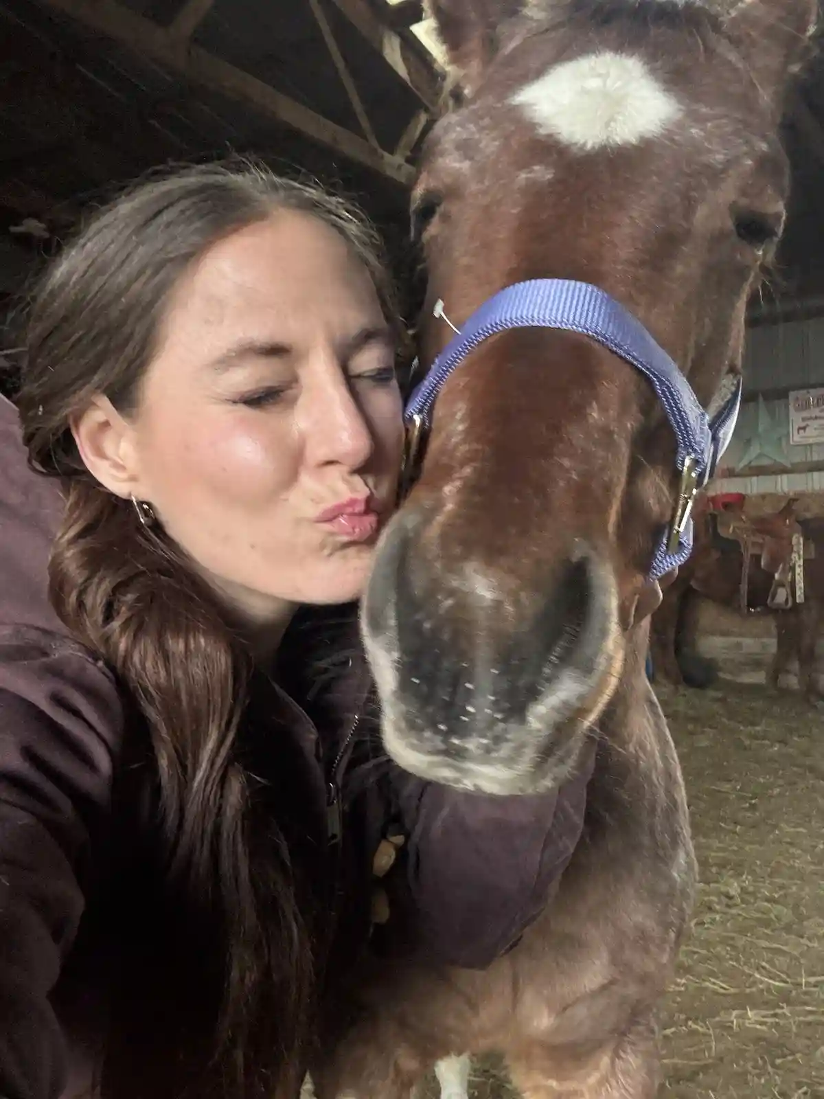 A Special Selfie with My Christmas Gift, Picasso!