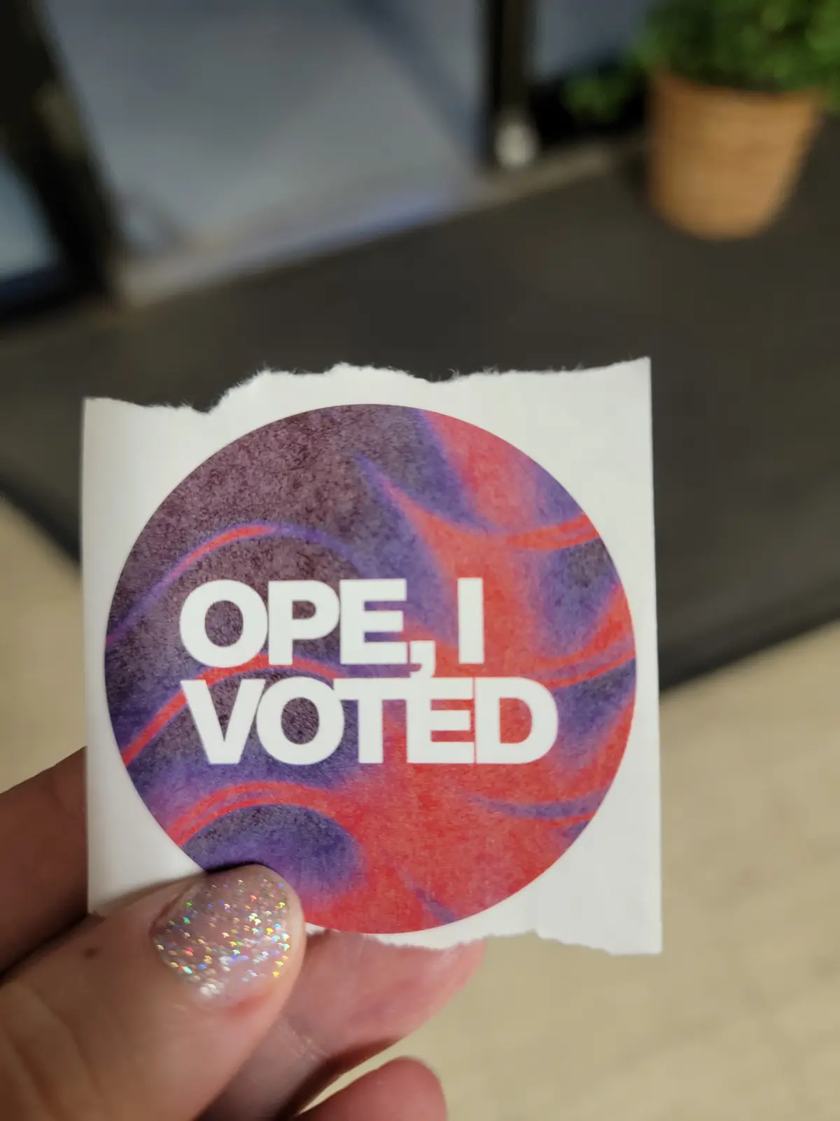 Yes, This is an Official Sticker: No Doubt About It