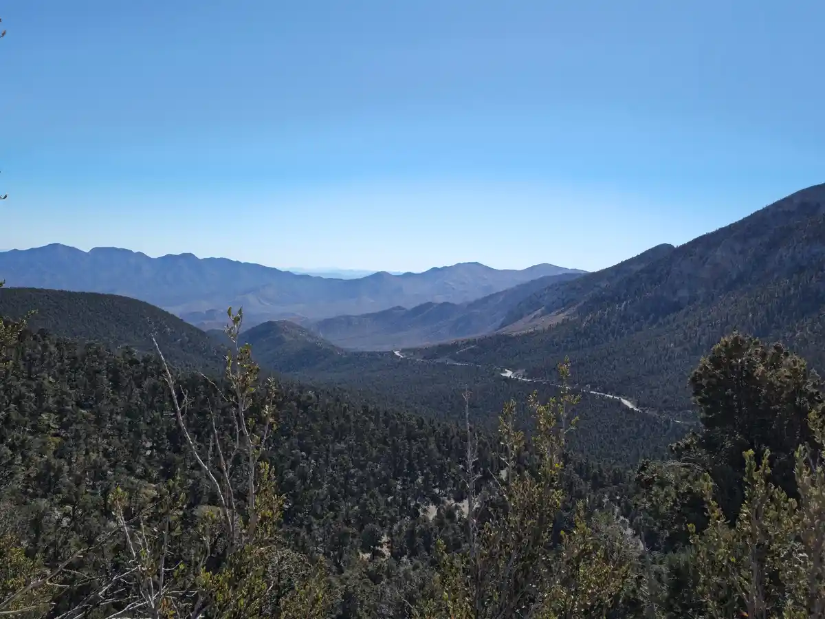Breathtaking Views from the Road: Spring Mountains, Nevada