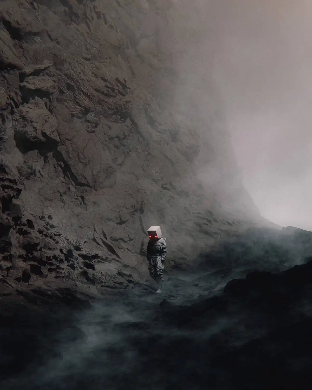 A Volcanic Stroll: Captured by Huleeb